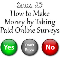 how to make money taking surveys on the internet