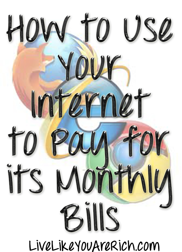 How to Use Your Internet to More than Pay for its Monthly Bills