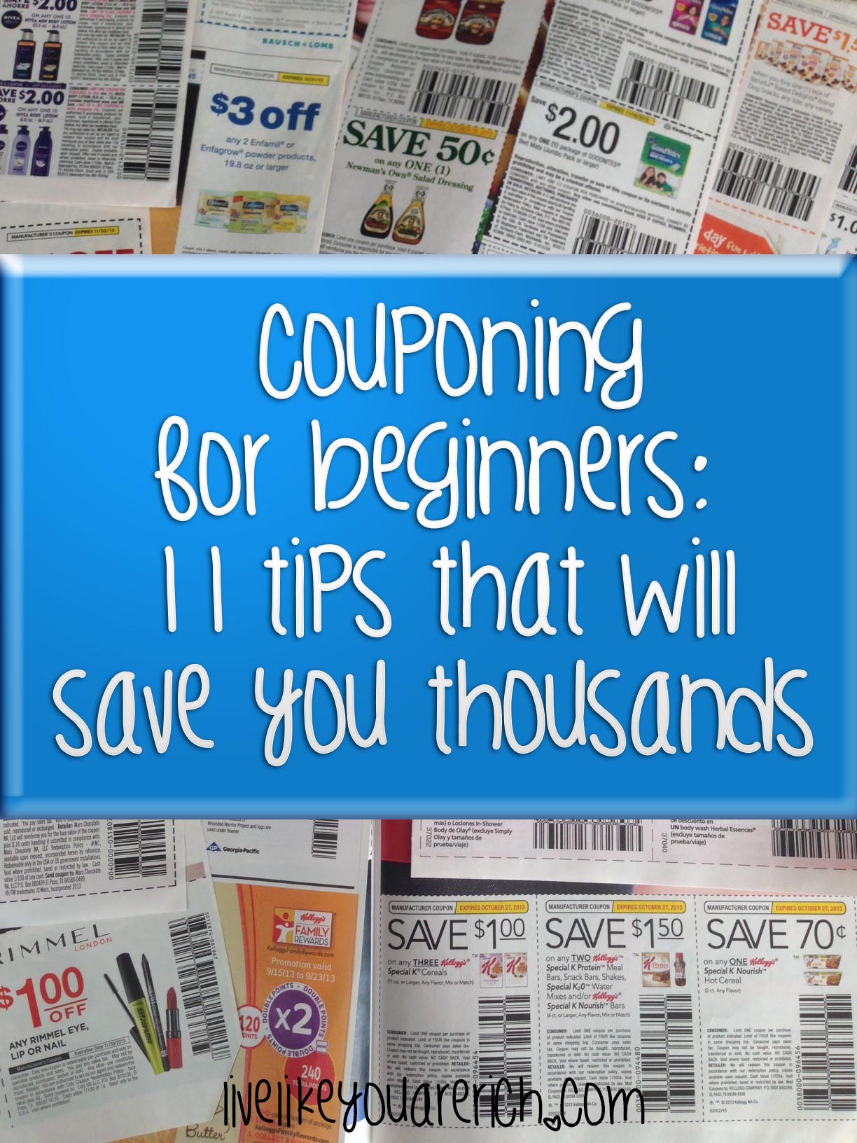 Couponing For Beginners 11 Tips That Will Save You Thousands - 