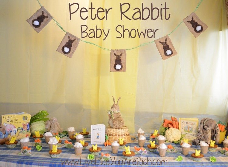 Burlap Easter Bunny Banner