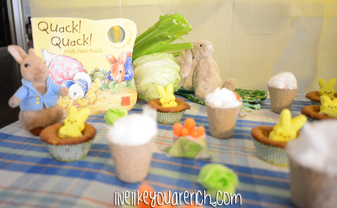 An Adorable Peter Rabbit Baby Shower – Teacups and Glitter