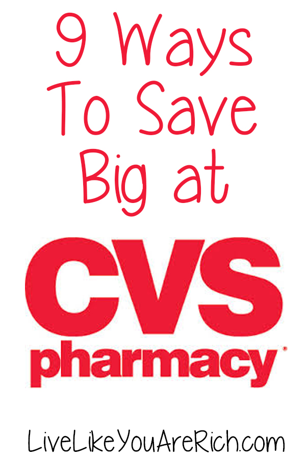 9 Ways to Save Big at CVS