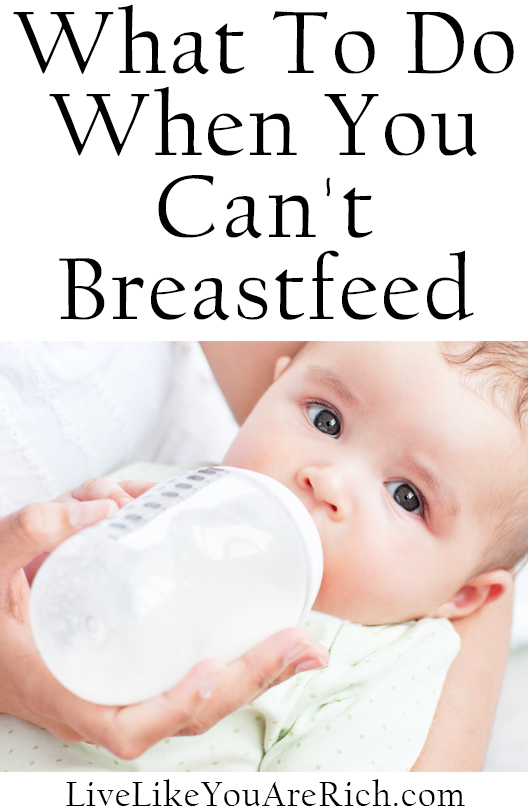 What To Do When You Can't Breastfeed
