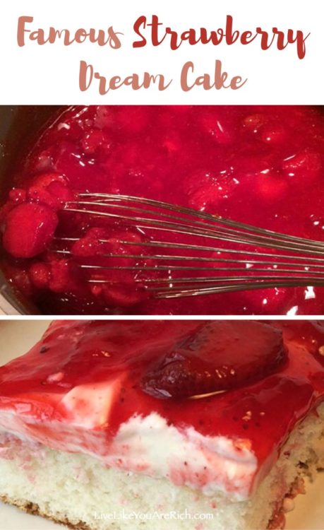 Famous Strawberry Dream Cake
