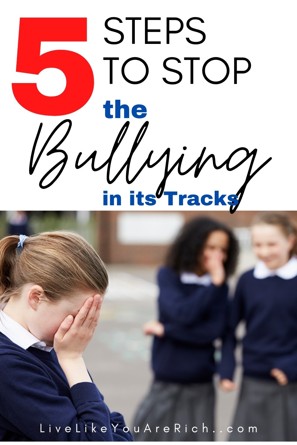Ever been bullied or been a bully yourself? Well, I’ve been the victim of bullying and I’ve also been the bully. I’ve learned about both sides. So I thought I’d share with you these 5 steps to stop the bullying in its tracks. #stopbullying #bullying