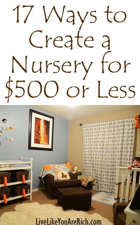 17 Ways to create a nursery for $500 or less