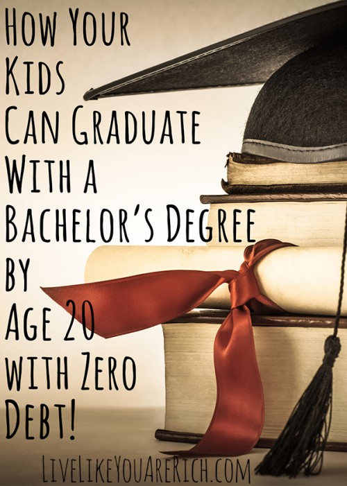 How to Get a Bachelors Degree by Age 20 With Zero Debt