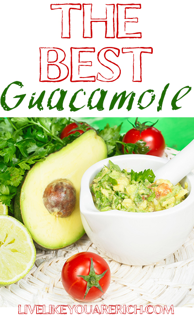 The BEST guacamole