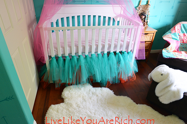 Tutu crib outlet skirt