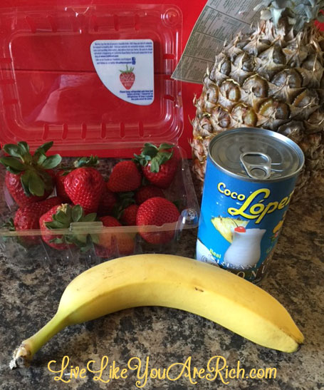 Strawberry Banana Colada Recipe