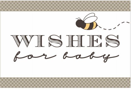 Bee is for Baby- Sign