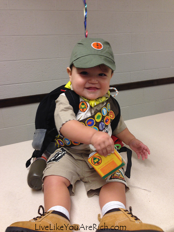 Baby Scout Russell Cosplay Costume 