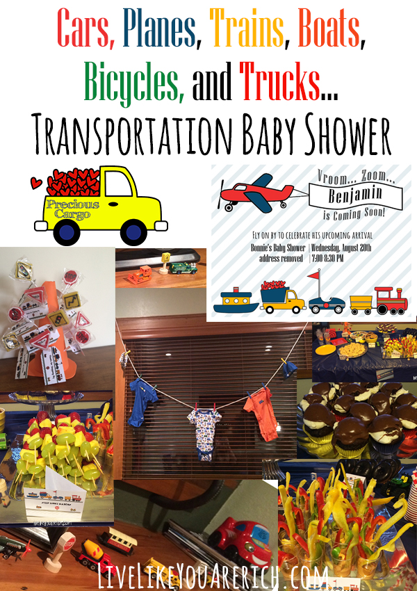 TransportationBabyShower