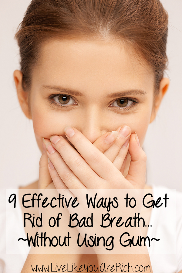 How To Fix Bad Breath Without Gum