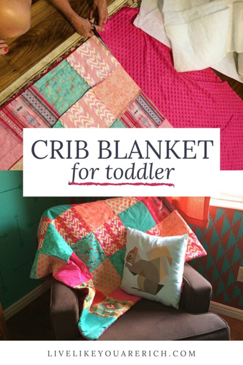 How to Make a Crib or Toddler Blanket