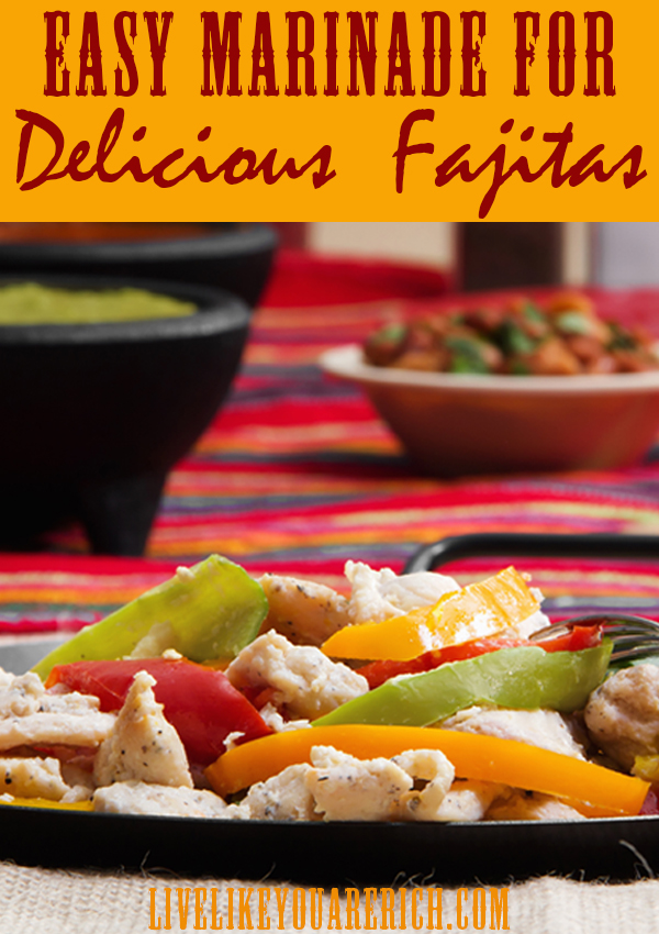 Amazing homemade fajitas