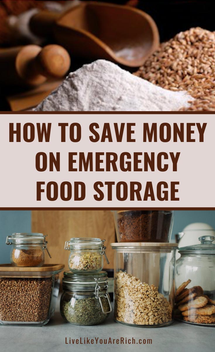 Having food stored brings a huge peace of mind and security for those who have it. I hope that using these seven steps will save you money in the process of getting your food storage! #emergency #foodstorage