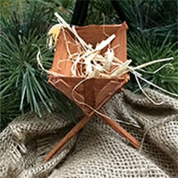 How To Make a Small Wood Manger