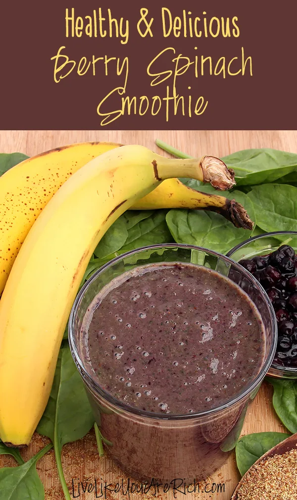 Healthy and Delicious Berry Spinach Smoothie