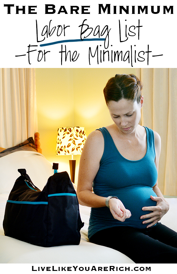 minimum labor packing list