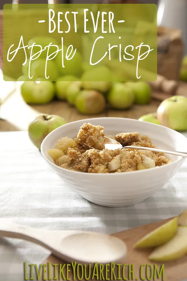 Apple crumbleBest Apple Crisp Recipe Ever!