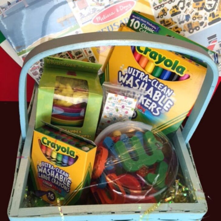 Toddler Education and Activity Inspired Easter Basket