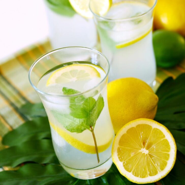 Lemonade with Simple Syrup