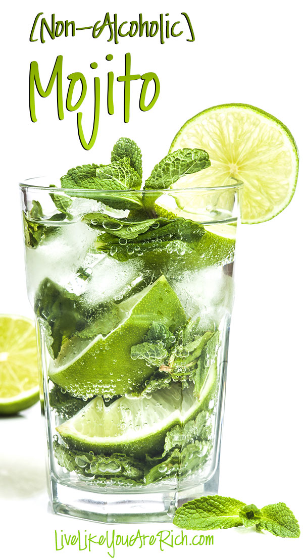 Non-Alcoholic Mojito Recipe. #mojito