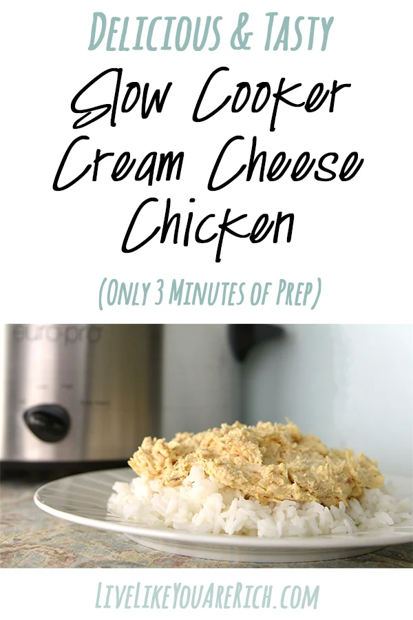 Delicious and tasty cream cheese chicken! Great over rice or noodles.