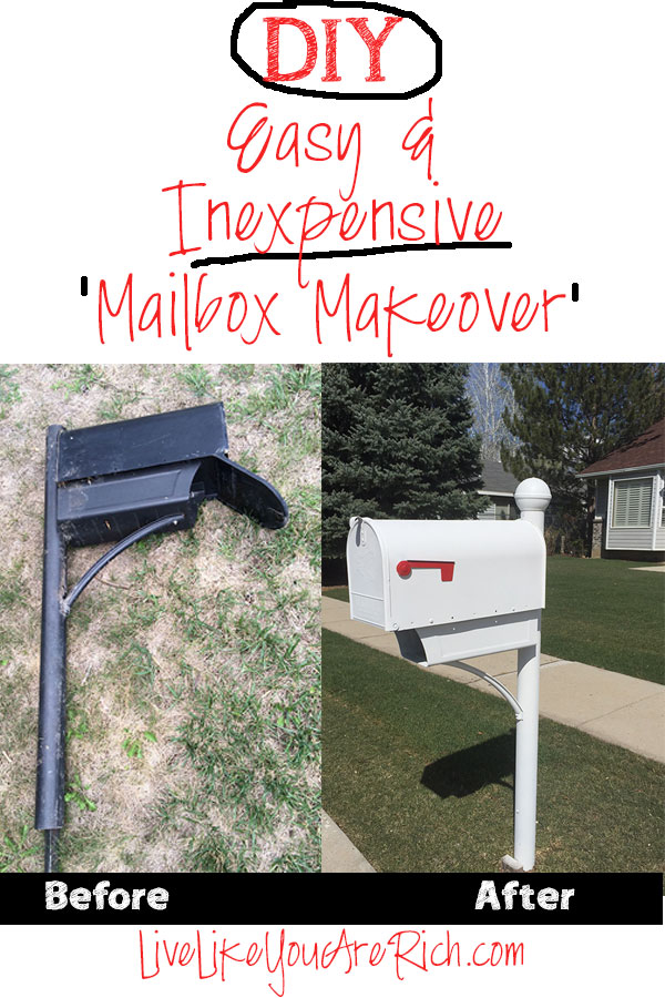 how to paint a mailbox