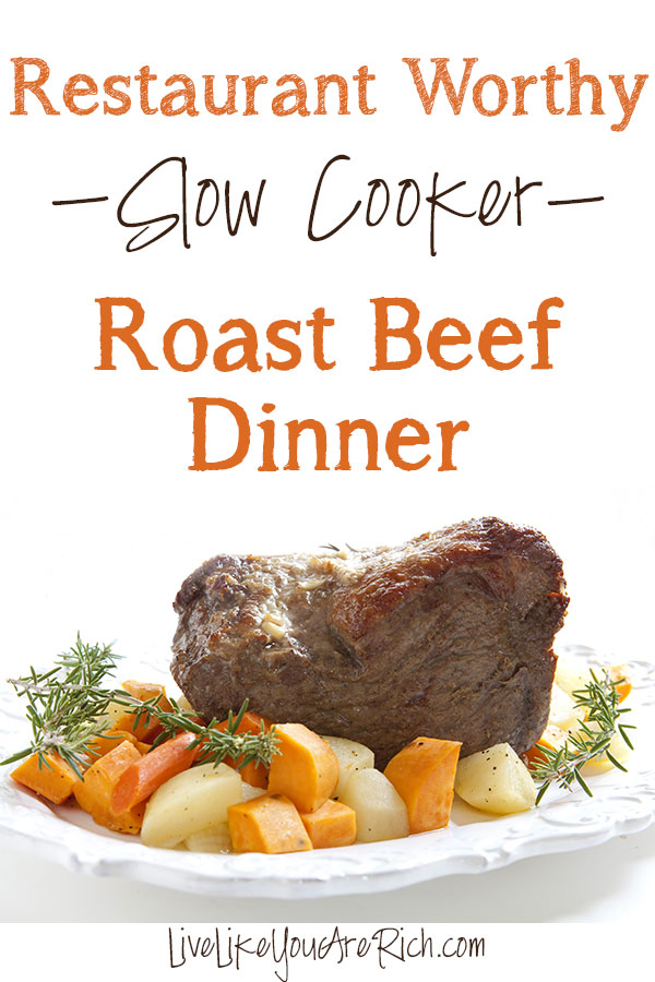 This slow cooker roast beef recipe is an amazing and easy dinner that is very filling and great used as leftovers. The Lion House, a very famous restaurant in my area, was kind enough to share. I hope you enjoy it as much as my family has over the years.