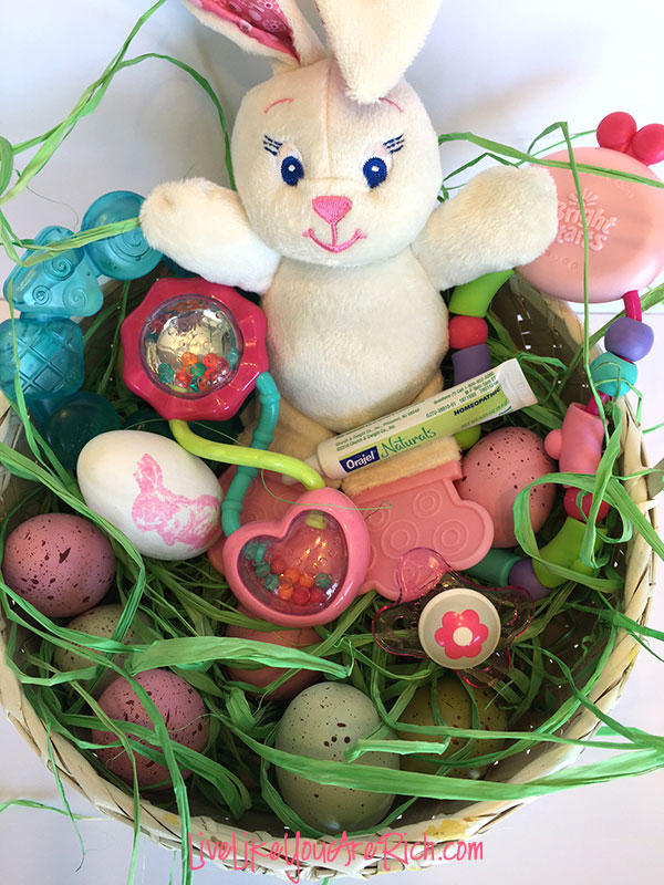 Teething Inspired Easter Basket