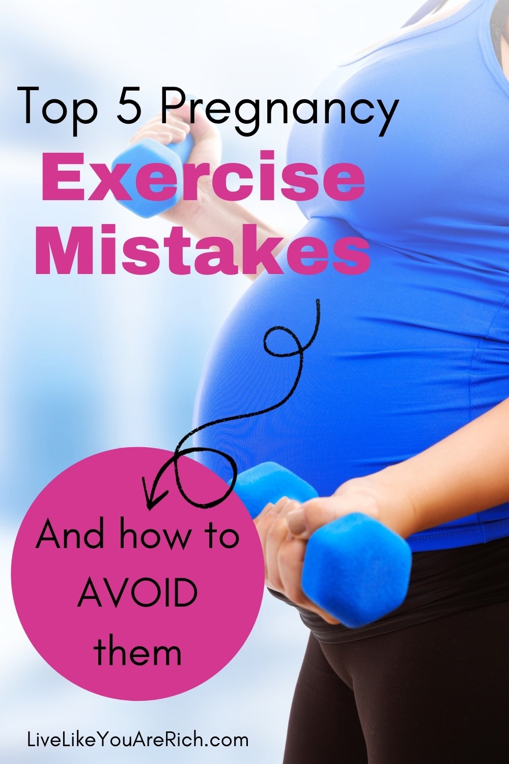 It’s amazing how being pregnant changes almost every aspect of your life—almost immediately. While you incorporate exercise as a part of your daily routine to enjoy a healthy pregnancy, if careless, you could be causing yourself (and your baby) more harm than good. Here are the top five pregnancy exercise mistakes and ways to avoid them. #pregnancy #pregnancytips #healthandfitness