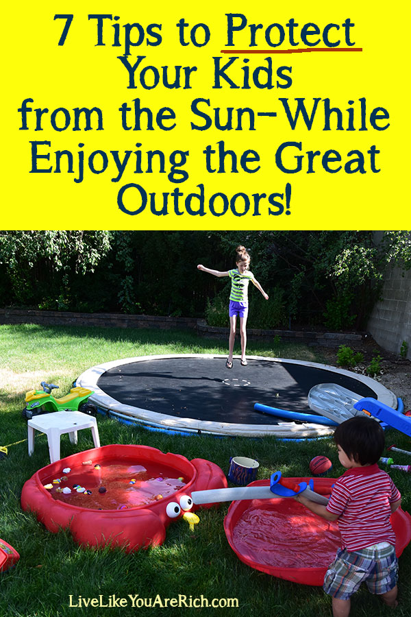 How to Protect Your Kids from the Sun While Enjoying the Great Outdoors