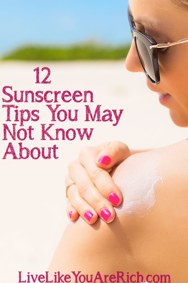 Sunscreen Tips You May Not Know About