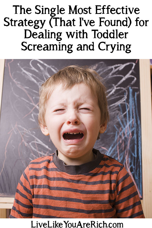 How to Deal with Toddler Screaming and Crying