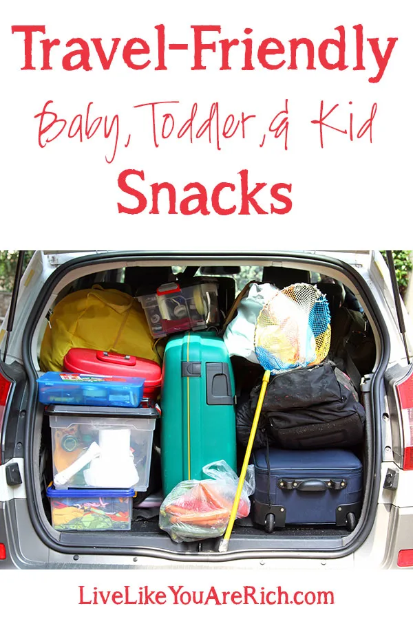 Travel-Friendly Baby, Toddler, & Kid Snacks