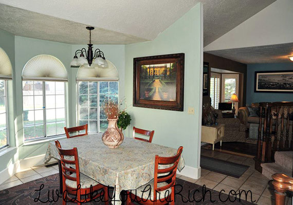 How to Paint, Decorate, Furnish, and Light a Dinning Room for Under $200.00