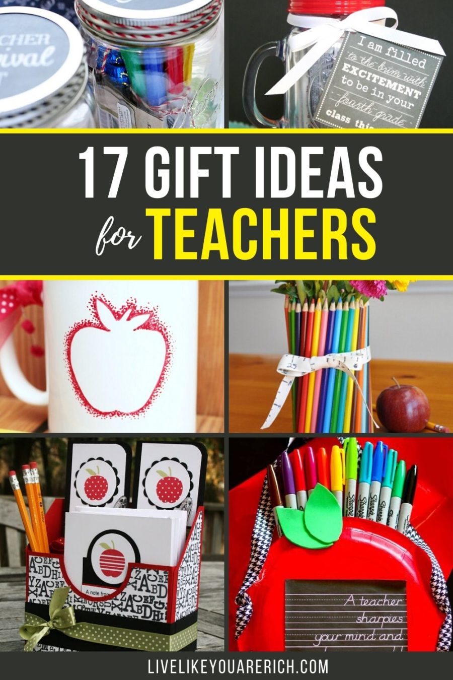 17 Fun, Creative, and Useful Teacher Gift Ideas