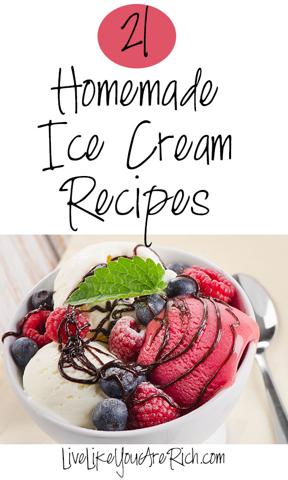 21 Homemade Ice Cream Recipes