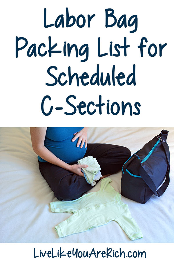 C-Section Hospital Bag Checklist: Preparing For A Scheduled C-Section