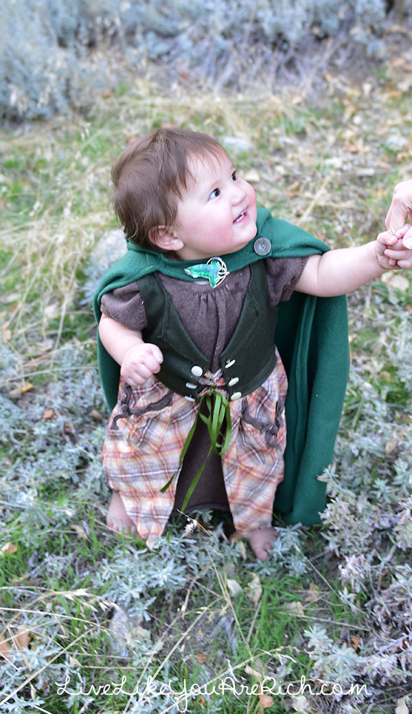 Baby Girl Hobbit Costume