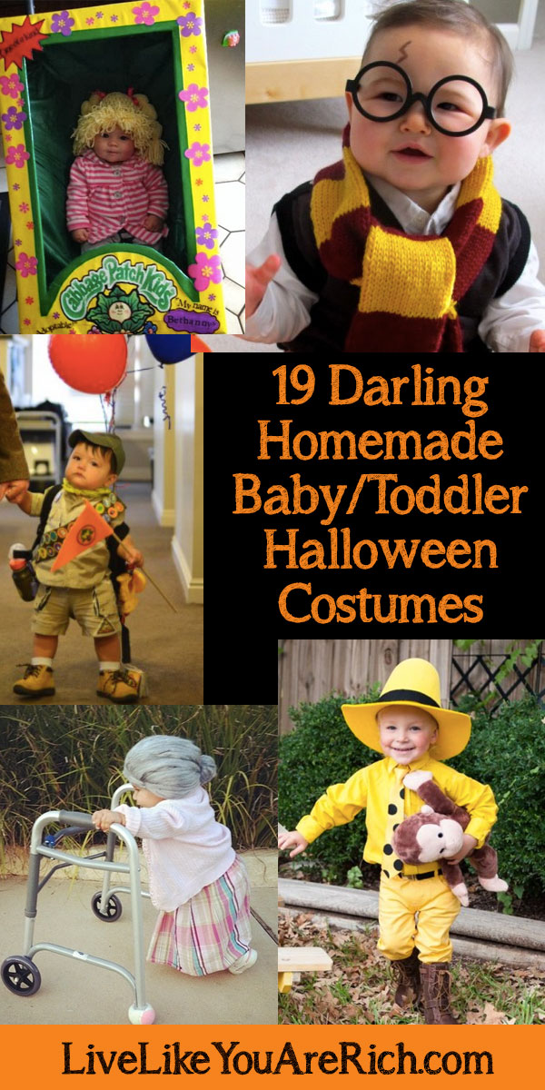 19 Darling Homemade Baby/Toddler Halloween Costumes