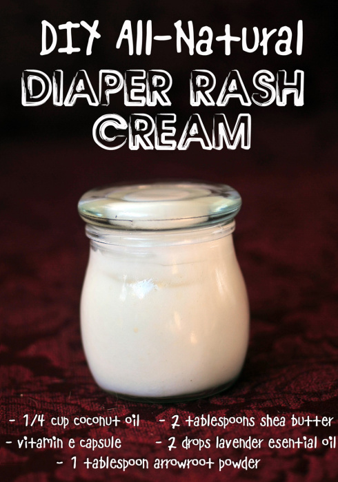 homemade diaper rash cream for cloth diapers