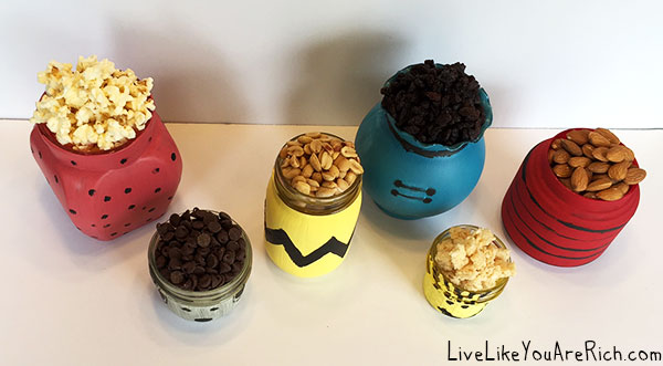 Peanuts Movie Trail Mix Bar