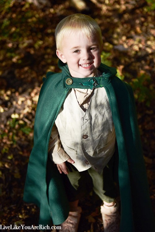 Samwise Gamgee Costume for a Toddler