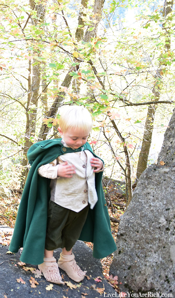 Samwise Gamgee Costume for a Toddler