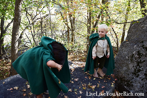 Samwise Gamgee Costume for a Toddler
