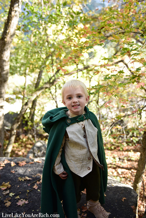 Samwise Gamgee Costume for a Toddler