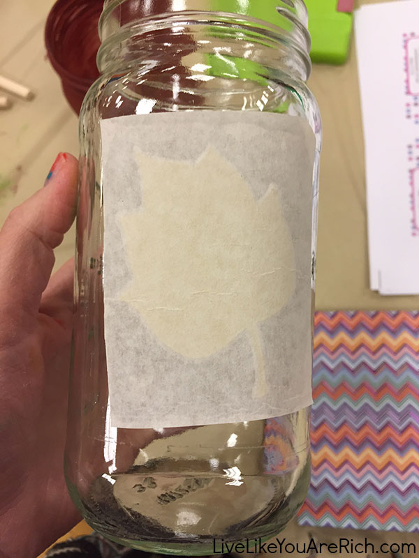 D.I.Y. Christmas Mason Jar Craft